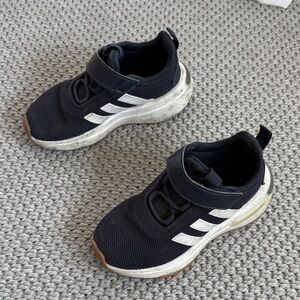 Adidas Kids Navy and White Sneakers